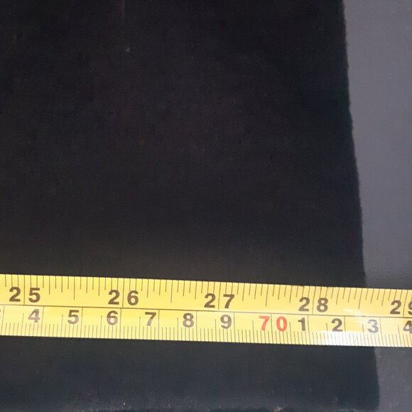 Regency Neiman Marcus 100% Cashmere Full Length Black Maxi Overcoat SZ 8 1970s - Picture 14 of 16